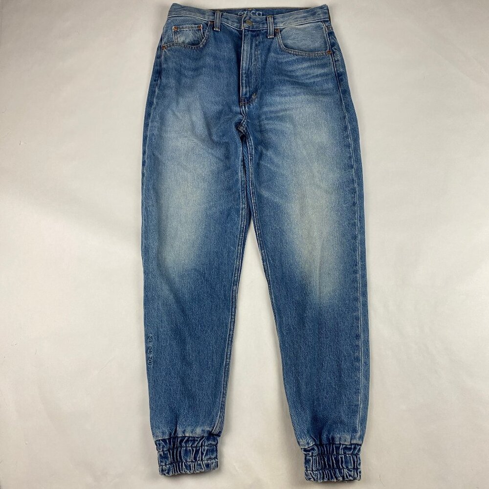 Etica Jeans Women's Size 27 Jogger Blue Denim